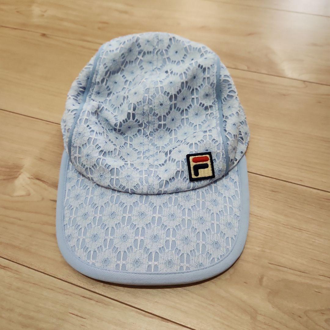FILA Light Blue Cap, One Size Fits All